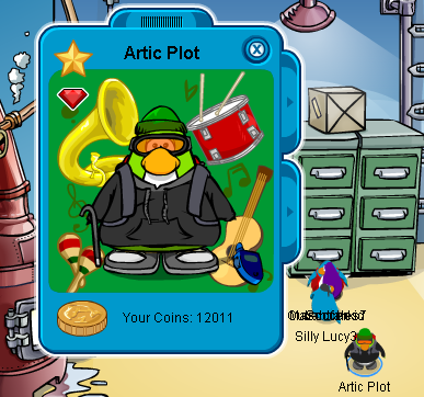 LOOK HOW MUCH I MADE AFTER 1 HOUR ON CLUB PENGUIN